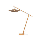 Lampadaire Bali bambou naturel pied bois 87 cm E27