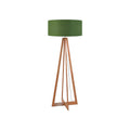 Lampadaire Everest bambou vert forêt 158 cm E27
