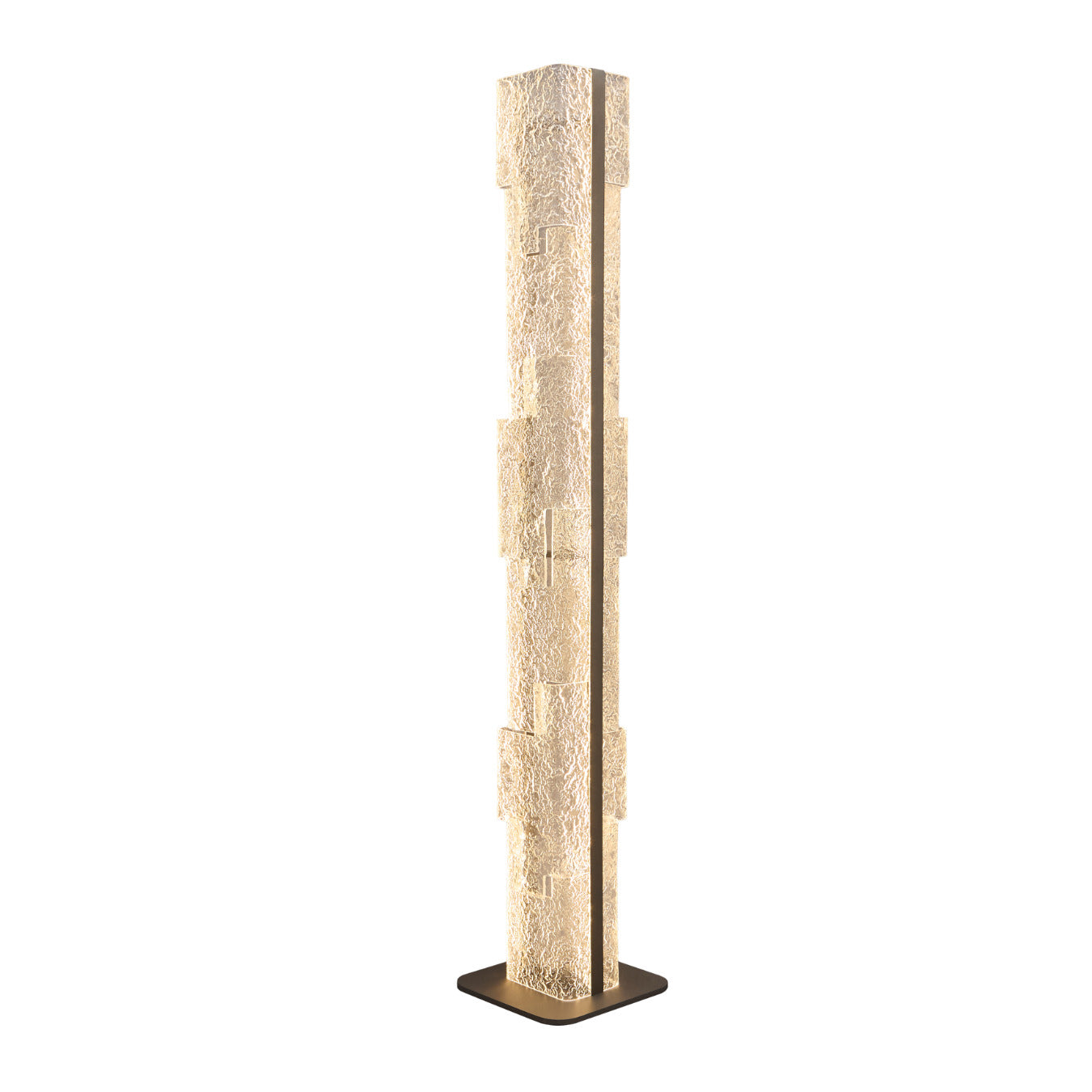 Lampadaire Everest brun clair, vue 2