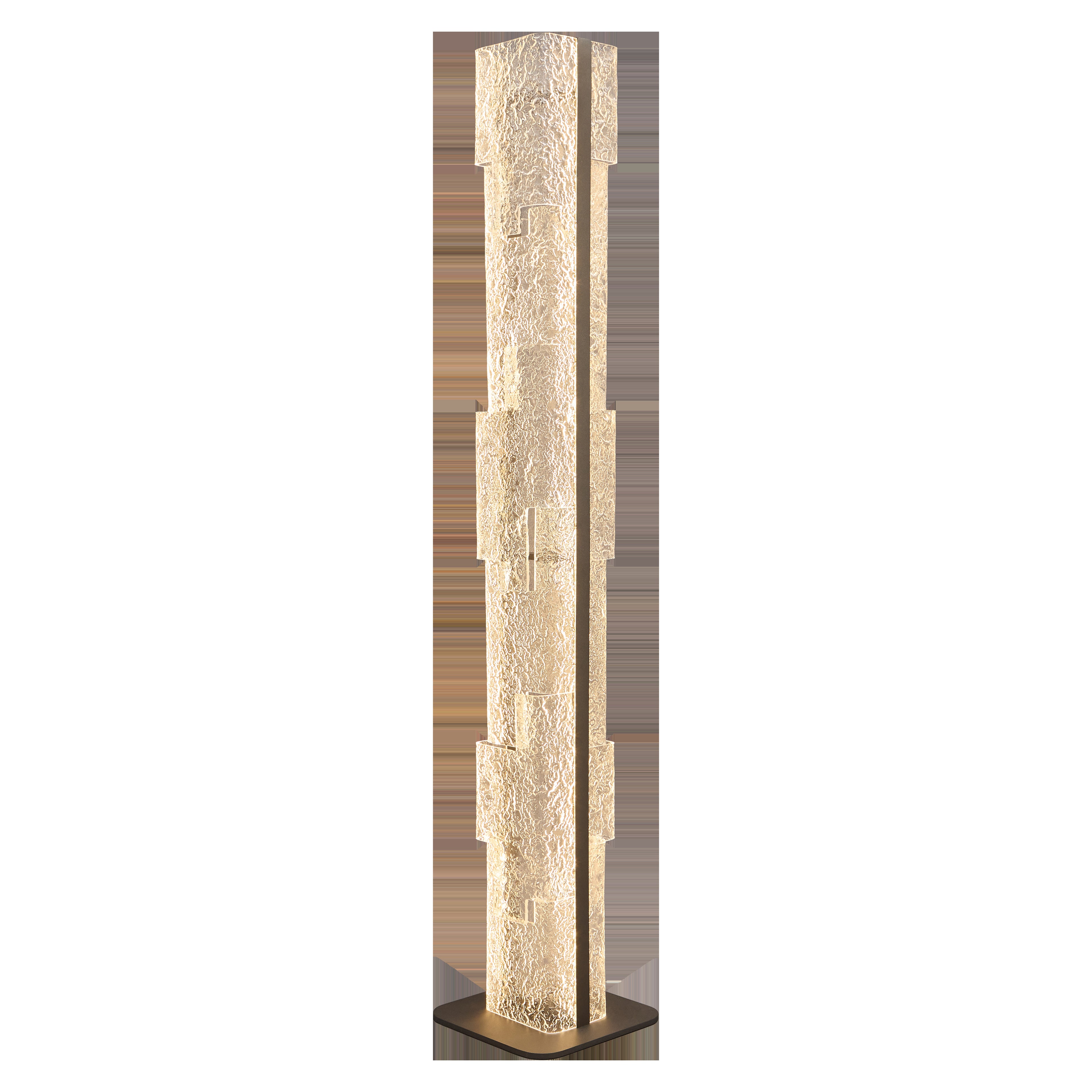Lampadaire Everest brun clair