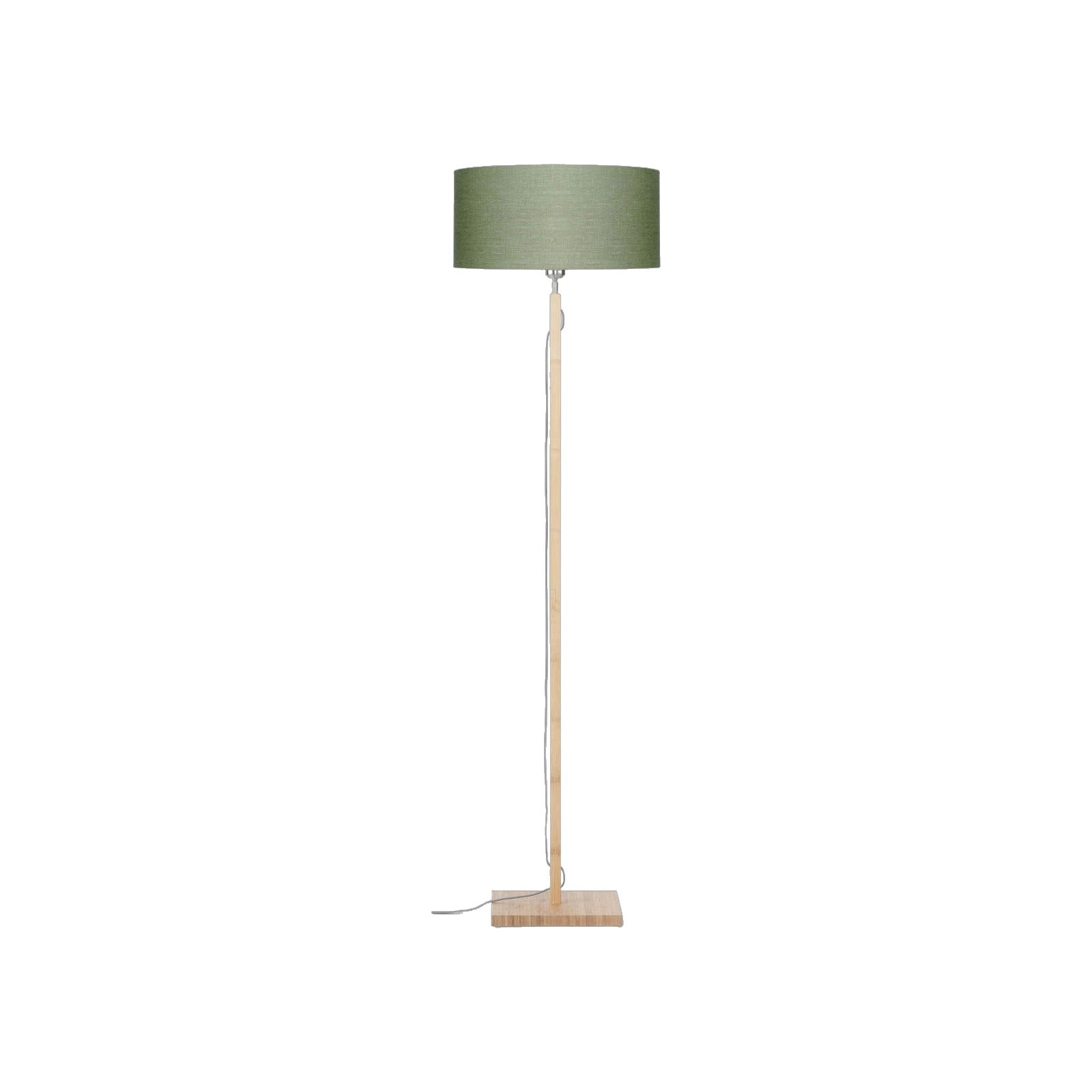 Lampadaire Fuji bambou vert forêt 158 cm E27