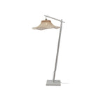 Lampadaire Ibiza bambou blanc 176 cm E27