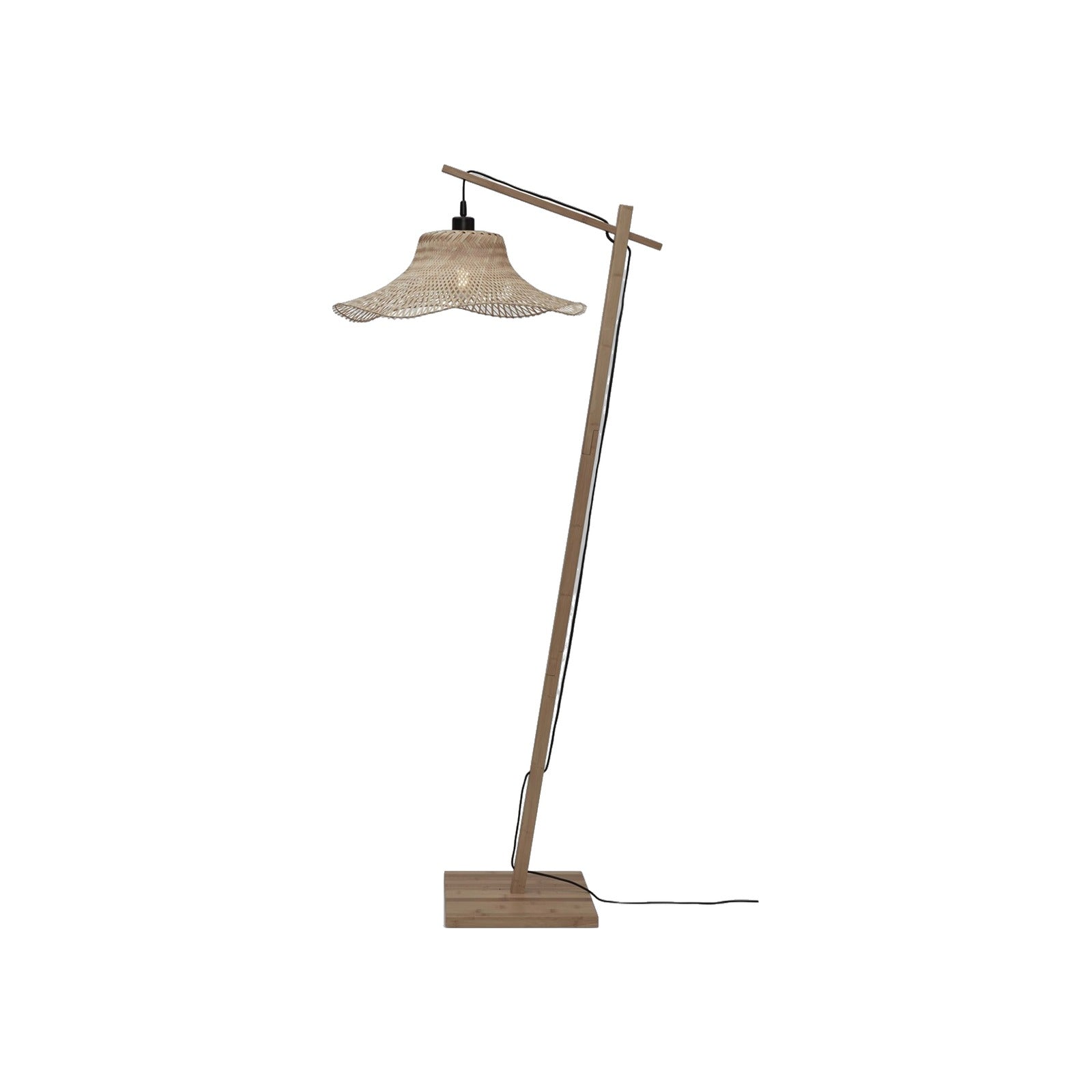 Lampadaire Ibiza bambou naturel 150 cm E27