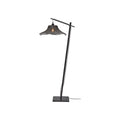 Lampadaire Ibiza bambou noir 150 cm E27
