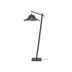 Lampadaire Ibiza bambou noir 150 cm E27