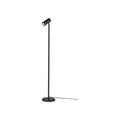 Lampadaire Java bambou GU10 noir
