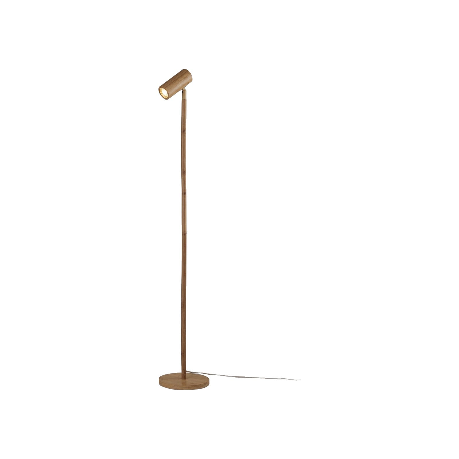 Lampadaire Java bambou GU10 naturel