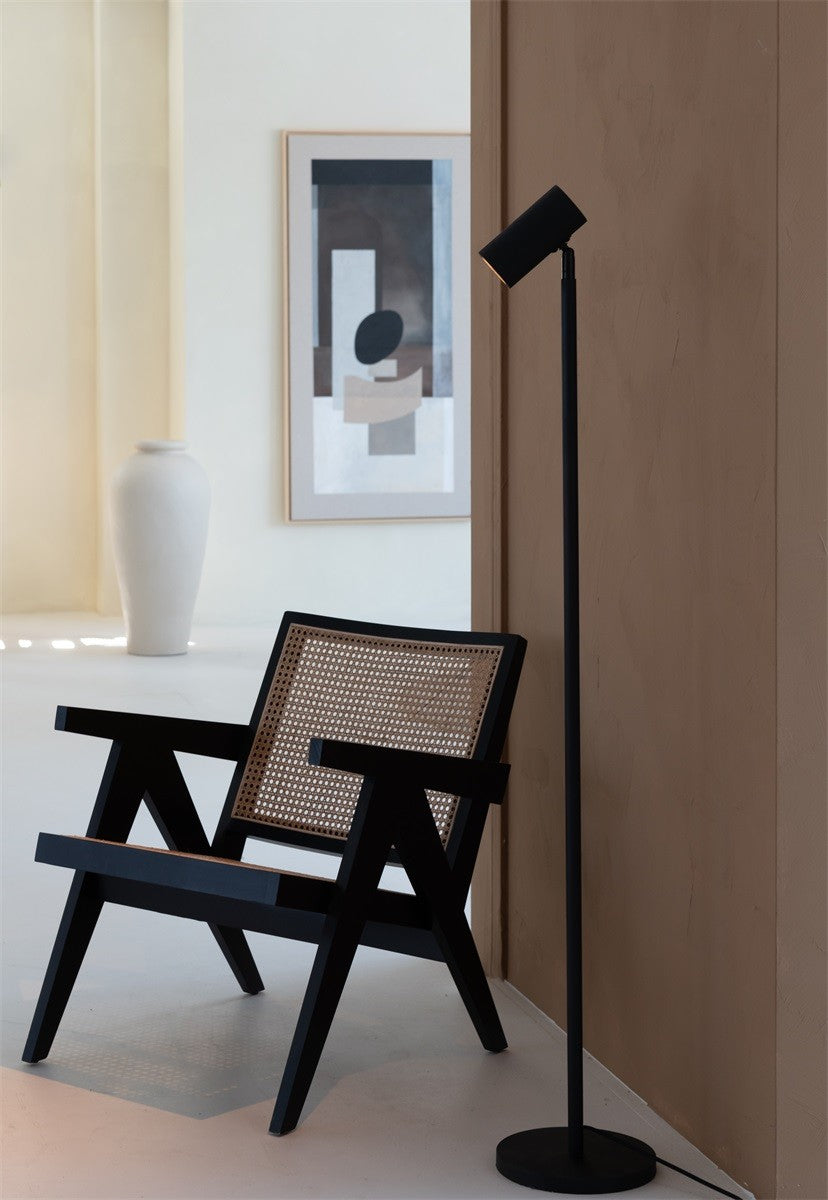 Lampadaire Java bambou noir GU10, vue 3