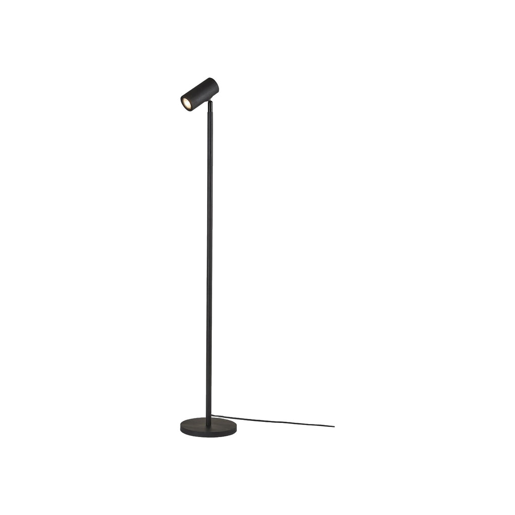 Lampadaire Java bambou noir GU10
