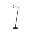 Lampadaire liseuse Bali bambou noir 44 cm E27
