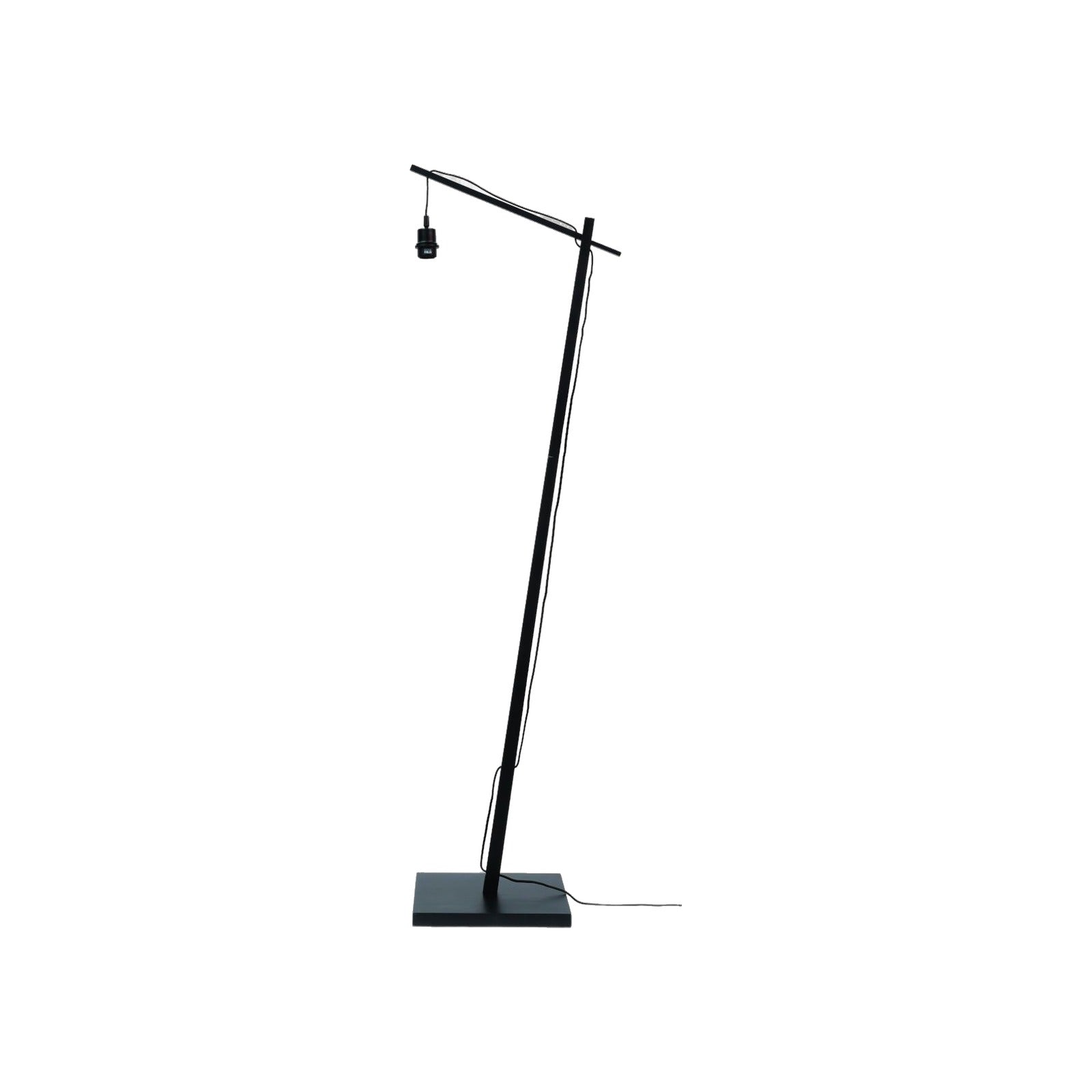 Lampadaire liseuse Bali bambou noir 44 cm E27
