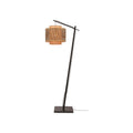 Lampadaire liseuse Bhutan bambou noir 40 cm E27