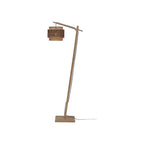 Lampadaire liseuse Bhutan bambou naturel 25 cm E27
