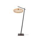 Lampadaire liseuse Cango bras noir 60 cm E27