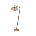 Lampadaire liseuse Cango naturel 40 cm E27