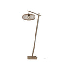 Lampadaire liseuse Cango naturel 40 cm E27