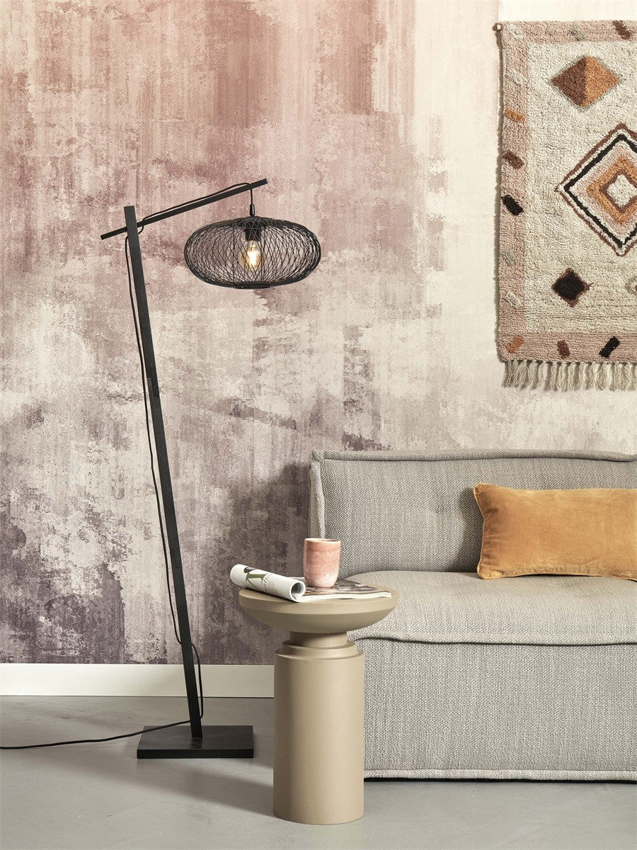 Lampadaire liseuse Cango noir 40 cm E27, vue 2