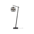 Lampadaire liseuse Hokkaido noir 38 cm E27