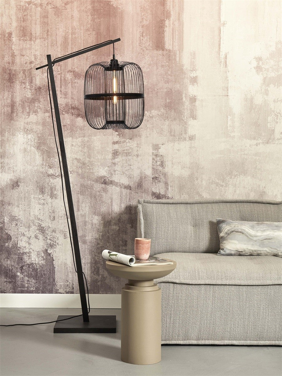 Lampadaire liseuse Hokkaido noir 38 cm E27, vue 2