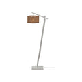 Lampadaire liseuse Iguazu jute blanc 30 cm E27