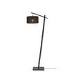 Lampadaire liseuse Iguazu jute noir 30 cm E27