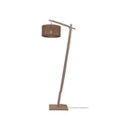 Lampadaire liseuse Iguazu jute naturel 30 cm E27