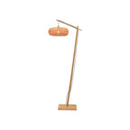 Lampadaire liseuse Palawan bras naturel 40 cm E27