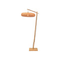 Lampadaire liseuse Palawan bras naturel 60 cm E27
