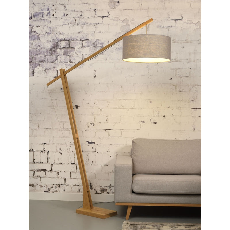 Dimensions Lampadaire Montblanc gris clair 47 cm E27