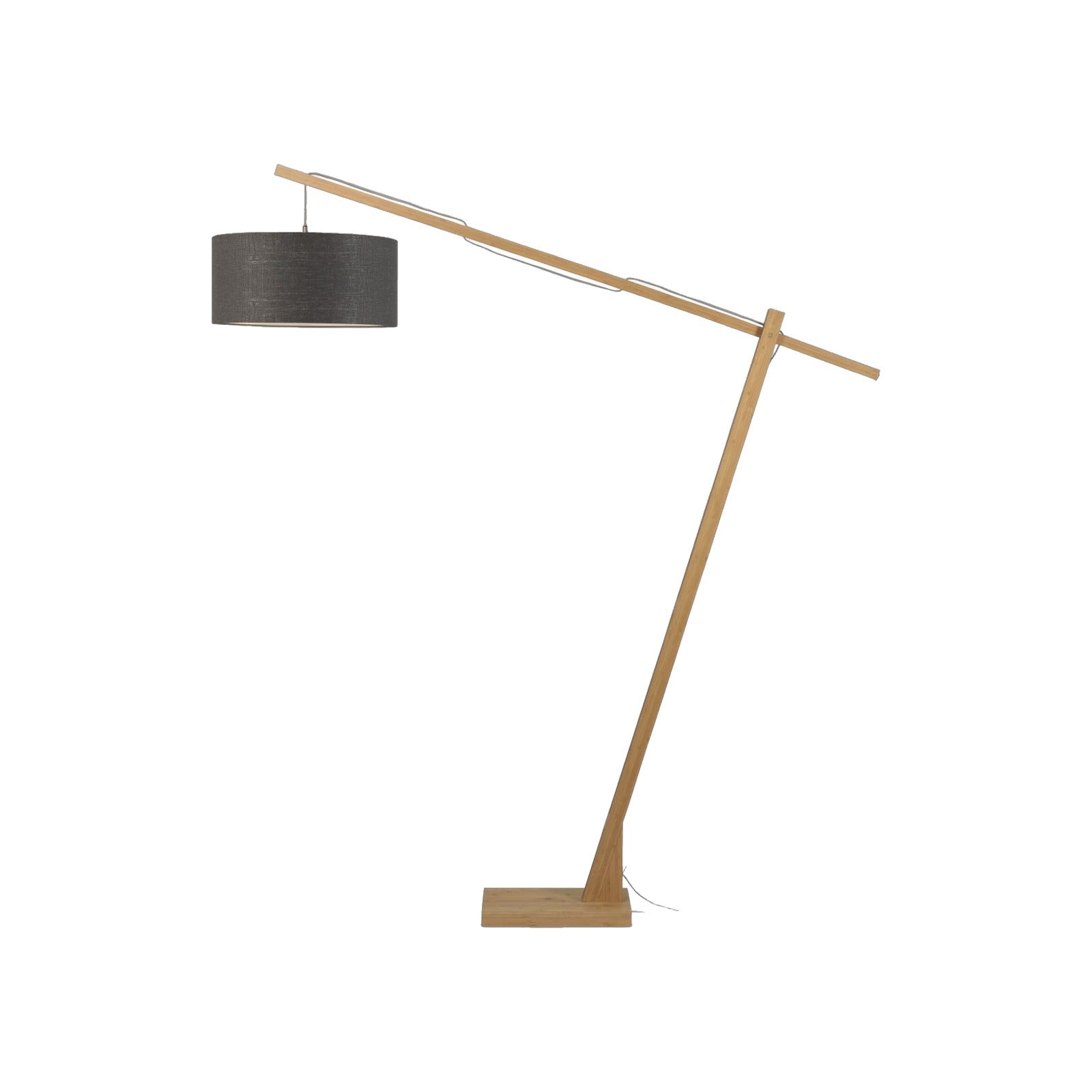 Lampadaire Montblanc gris foncé 47 cm E27