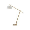 Lampadaire Montblanc lin clair 47 cm E27