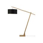 Lampadaire Montblanc noir 60 cm E27