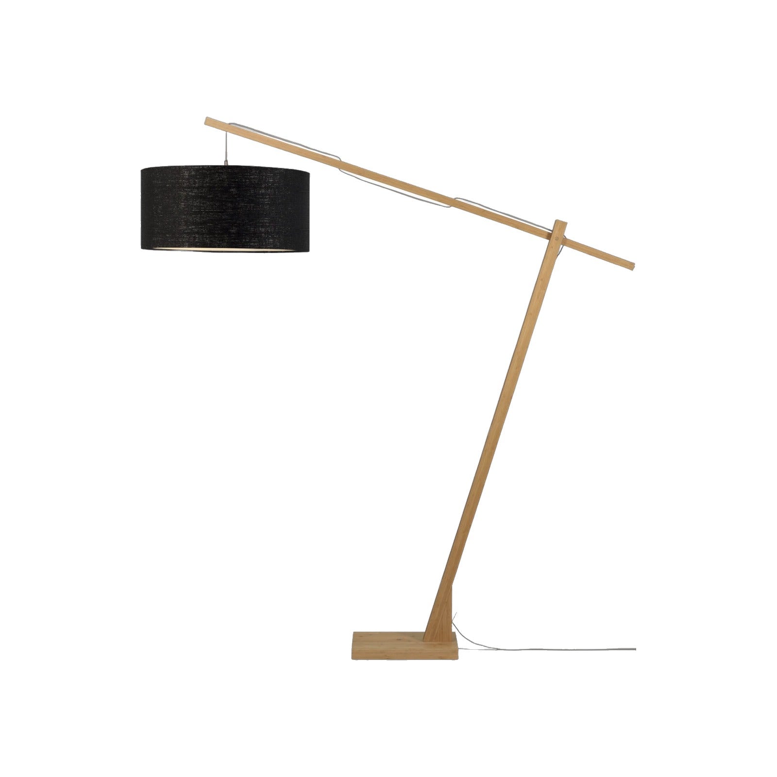Lampadaire Montblanc noir 60 cm E27