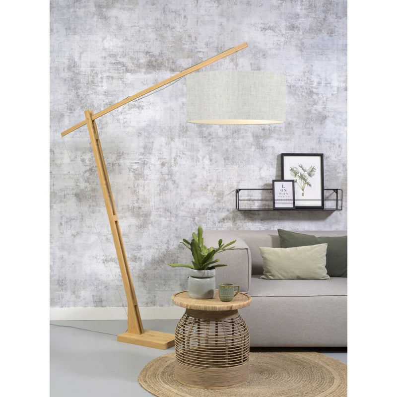 Dimensions Lampadaire Montblanc lin clair 60 cm E27
