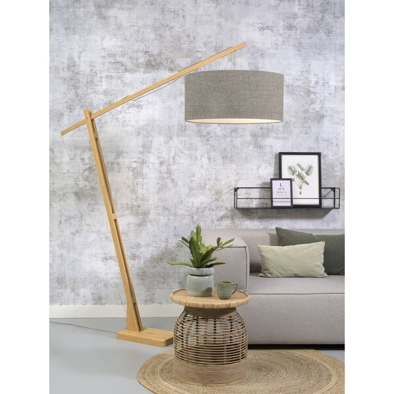 Dimensions Lampadaire Montblanc lin foncé 60 cm E27