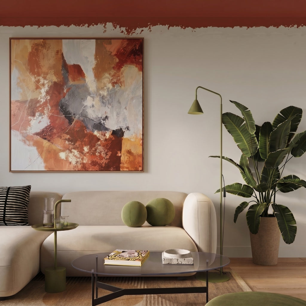 Lampadaire Nox cône acier vert olive E14, vue 13