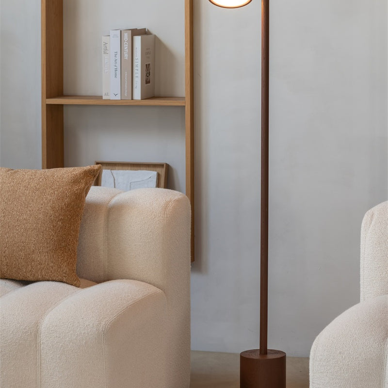 Dimensions Lampadaire Okinawa frêne brun