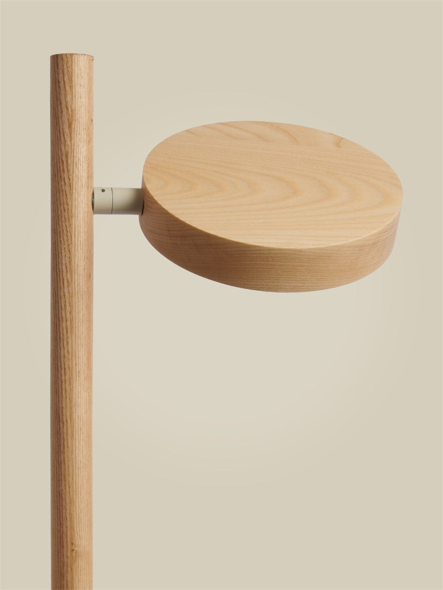 Lampadaire Okinawa frêne naturel, vue 6