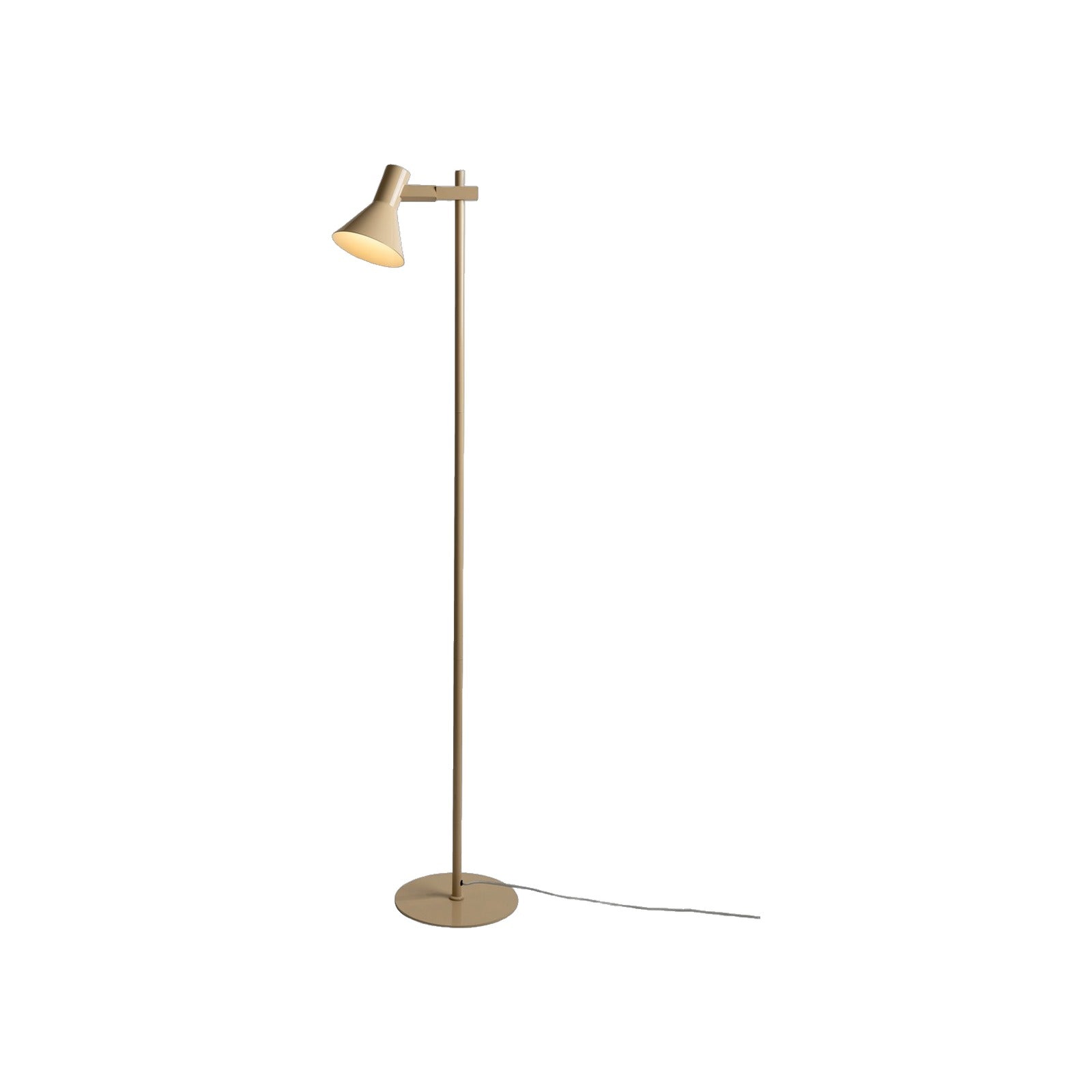 Lampadaire Stavanger métal beige 146 cm E27