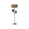 Lampadaire tablette Java naturel bicolore 50 cm E27