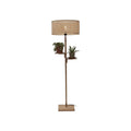 Lampadaire tablette Java bambou naturel 50 cm E27