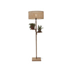 Lampadaire tablette Java bambou naturel 50 cm E27