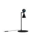 Lampe à poser Bingo malachite noire