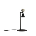 Lampe à poser Bingo travertin noire
