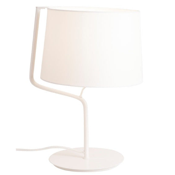 Lampe à poser Chicago blanche E27