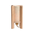 Lampe à poser Corsica bois de hêtre naturel E27