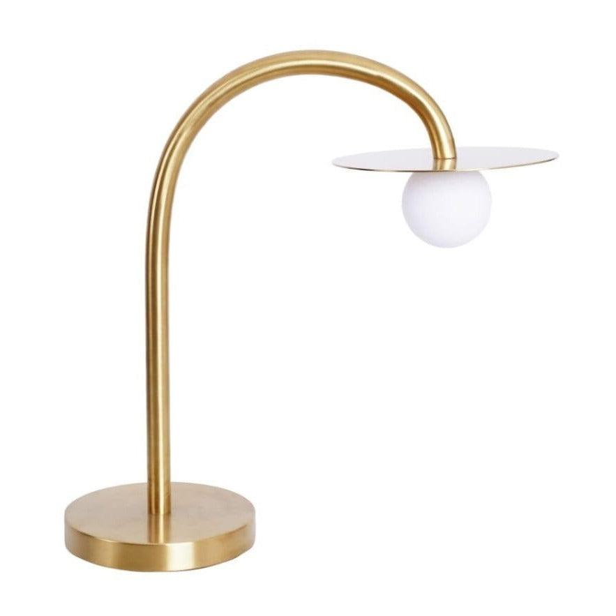 Lampe à poser Enigma dorée, vue 2