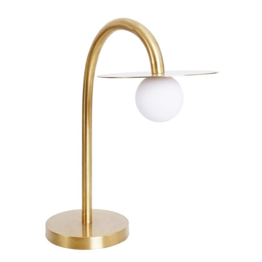 Lampe à poser Enigma dorée