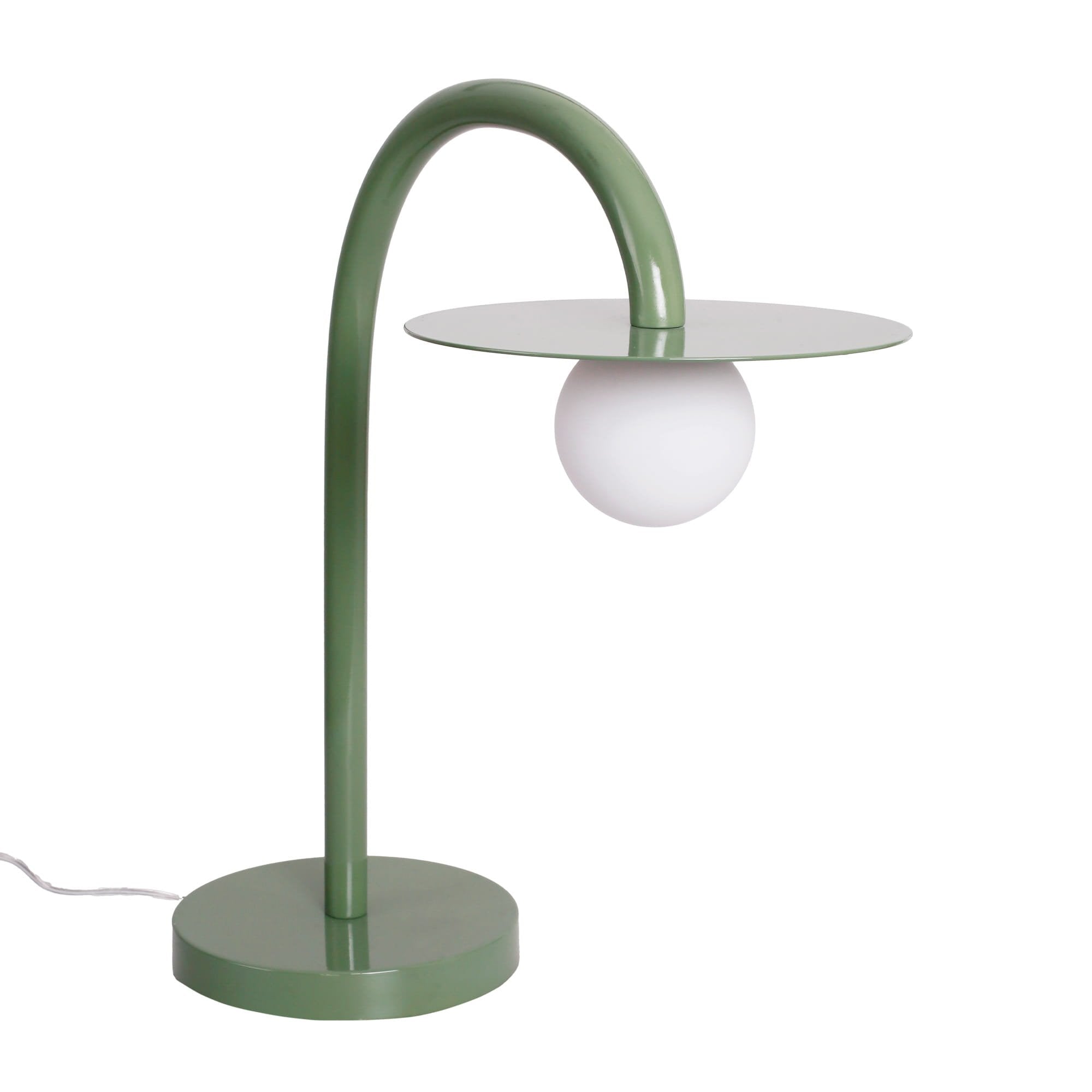 Lampe à poser Enigma verte, vue 3