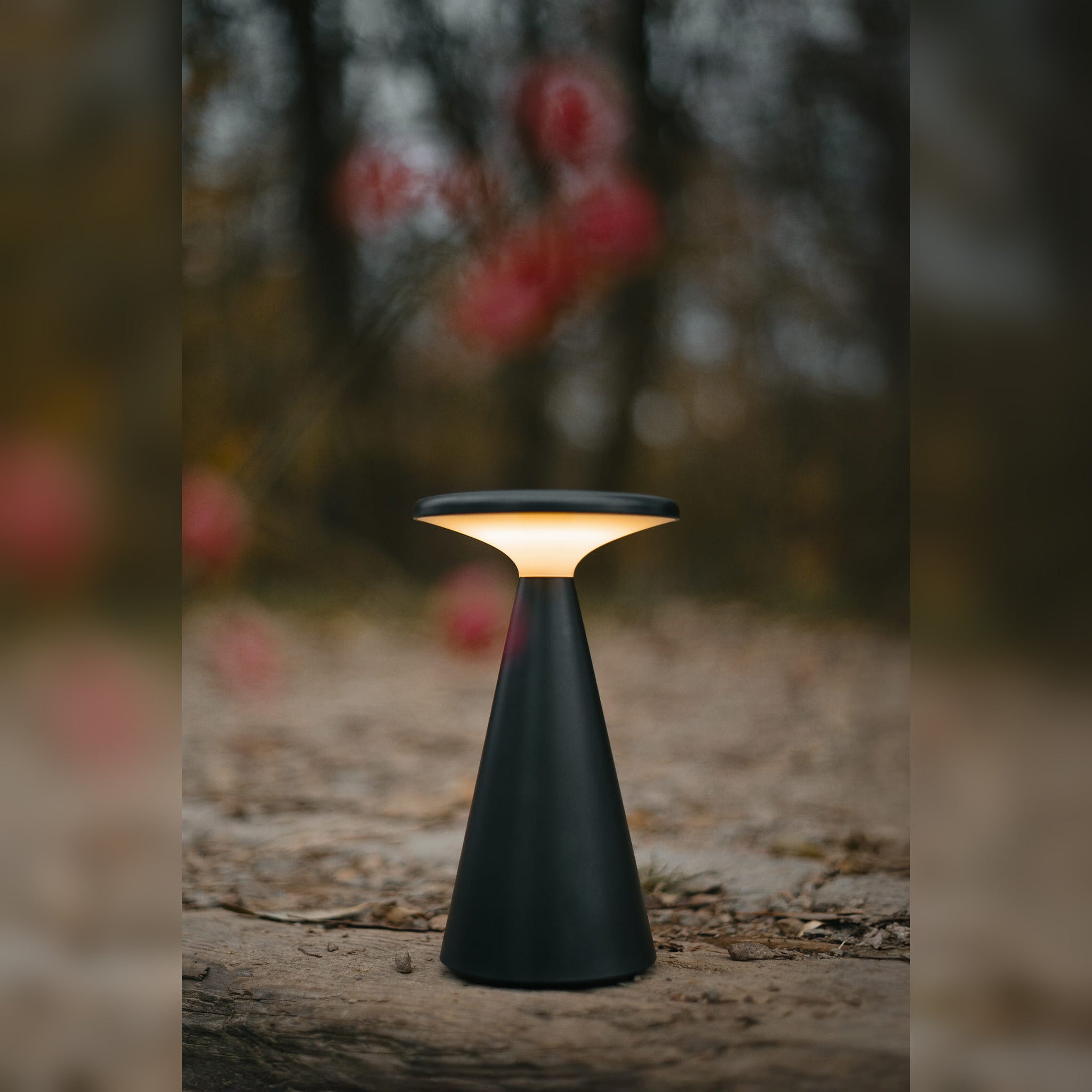 Lampe à poser Funghi noire, vue 3